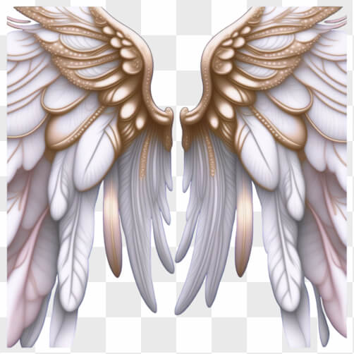 Download White Angel Wings PNGs Online - Creative Fabrica