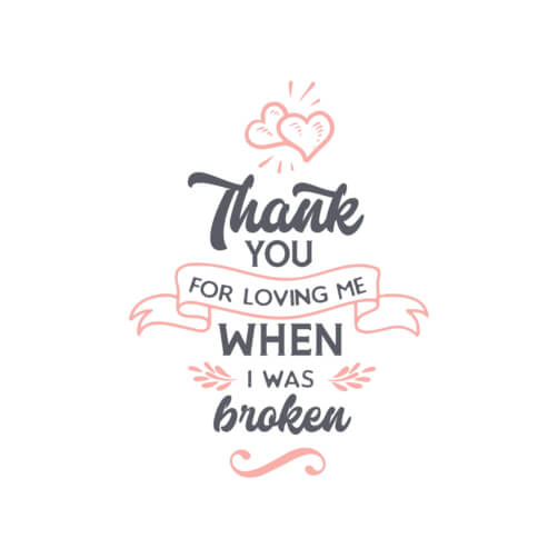 Heartfelt Quote with Love Hearts Sketches thumbnail