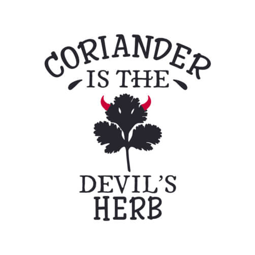 Coriander and Olive Leaf Design