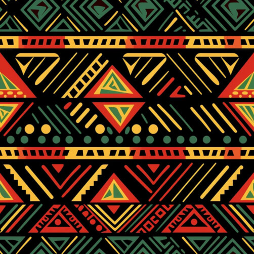 Download African Tribal Pattern on Black Background Patterns Online ...