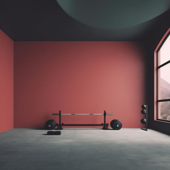 Download Gym Room with Barbell Rack and Dumbbells Backgrounds Online ...