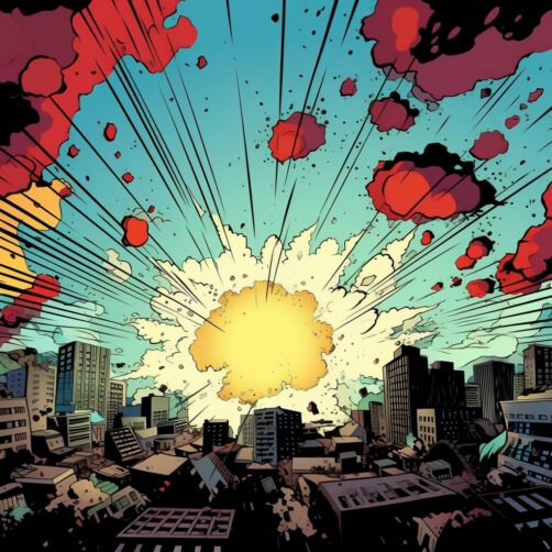 Explosão na Cidade Planos de Fundo Explosão na Cidade Planos de Fundo thumbnail