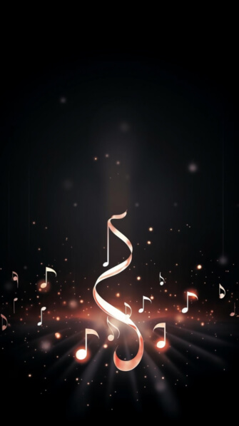 Download Music Notes and Abstract Design Backgrounds Online - Creative ...