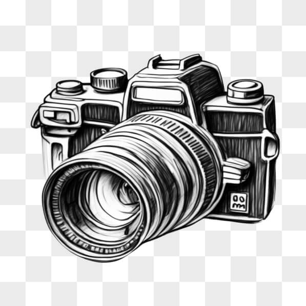 Download Vintage Hand-Drawn Camera Illustration Sketches Online ...