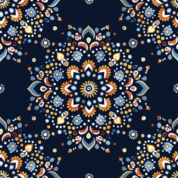 Download Colorful Mandala Pattern Patterns Online - Creative Fabrica