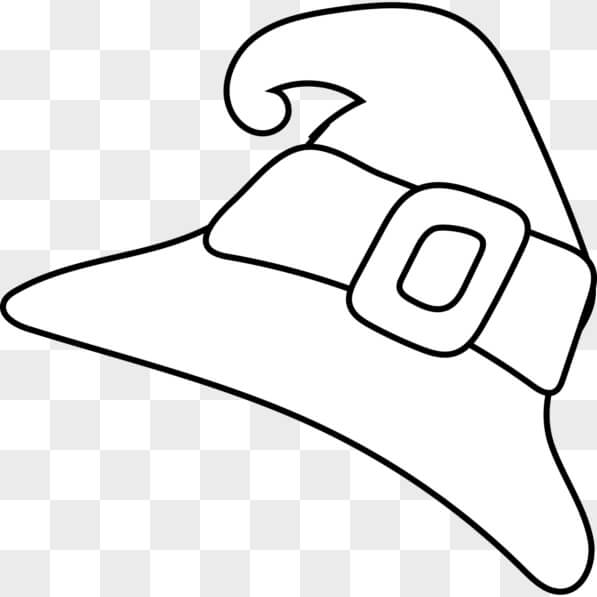 Download Wizard Hat Coloring Page PNGs Online - Creative Fabrica