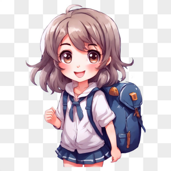 t-l-charger-fille-de-dessin-anim-kawaii-aux-cheveux-bruns-et-aux-yeux