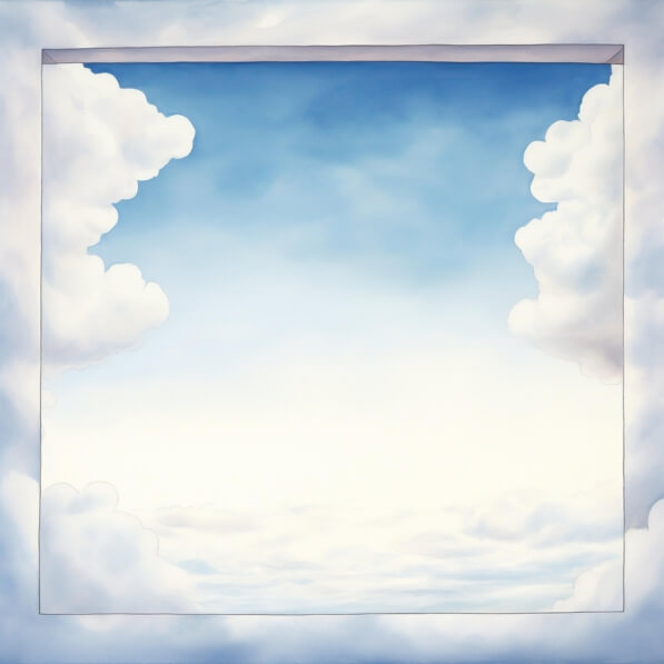 Realistic Window Frame Background Download Surreal Window Frame in the Sky Backgrounds Online - Creative ...