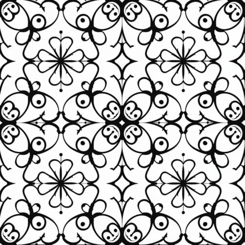 Download Black and White Seamless Floral Pattern Patterns Online ...