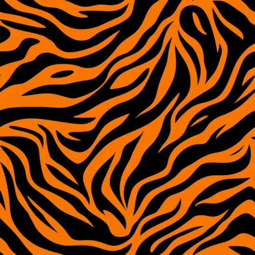 Download Orange and Black Tiger Stripe Pattern Patterns Online ...