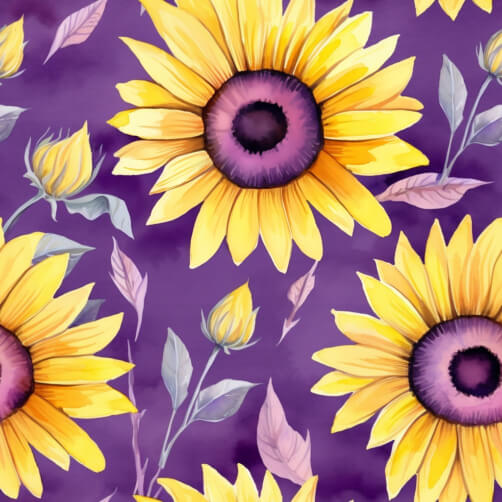 Sunflower Color Pattern Download Seamless Sunflower Pattern for Wallpaper and Decoration ...