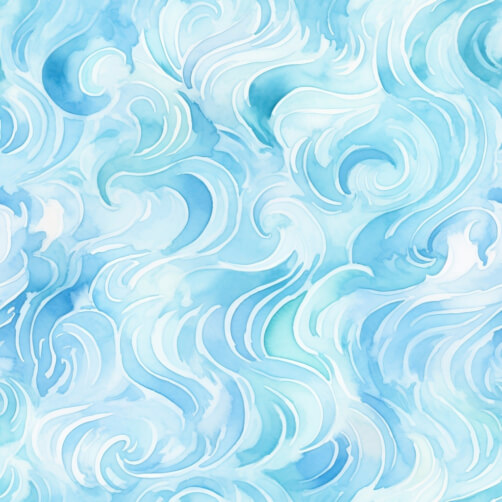 Download Blue and White Abstract Pattern with Swirls and Waves Patterns ...