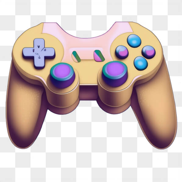 Download Colorful Video Game Controller PNGs Online - Creative Fabrica