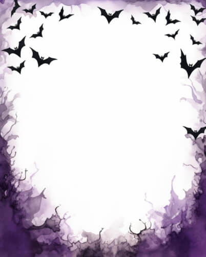 Download Purple Bat Background with Bats Flying in the Sky Backgrounds ...