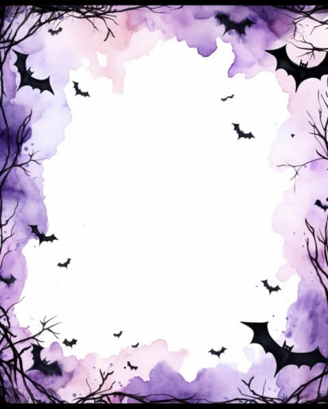 Download Purple Bat Background with Bats Flying in the Sky Backgrounds ...