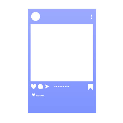 Download Customizable Instagram App Template with White Screen and Red ...