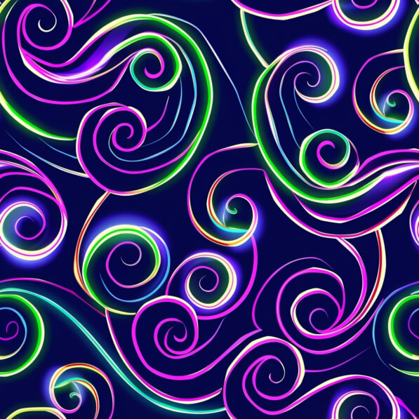 Swirls Rave Pattern Download Vibrant Abstract Pattern with Colorful Swirls Patterns Online ...