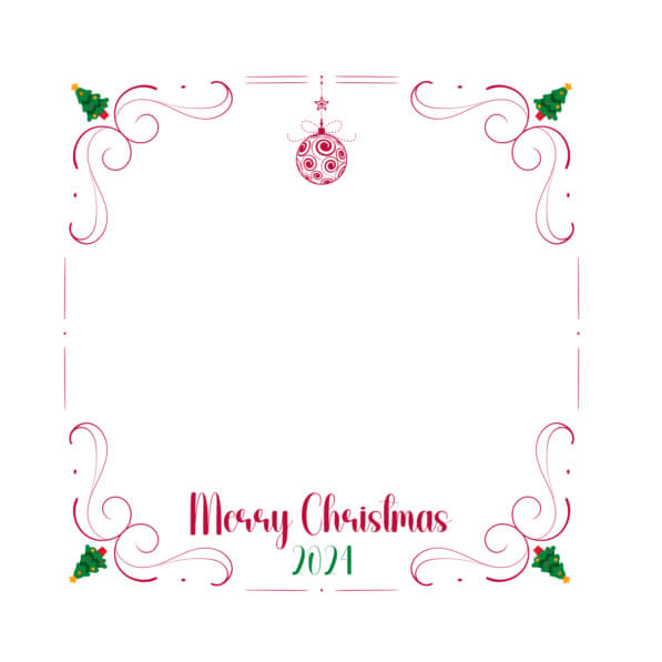 Baixe Cartão de Natal com 'Feliz Natal 2019 Frames - Creative Fabrica