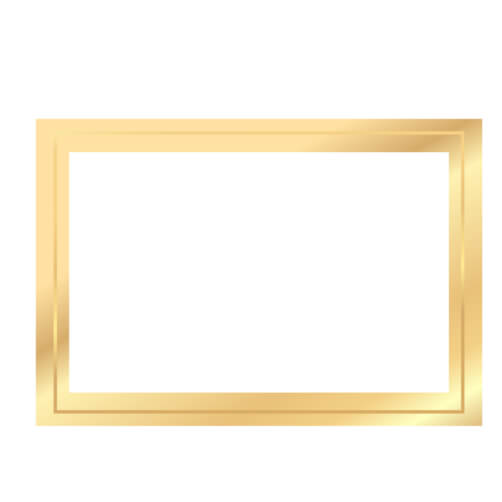 Gold Bumpy Frame Download Gold Stamp Frame on White Background Frames Online - Creative ...