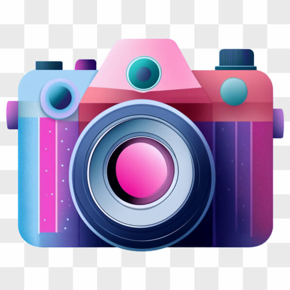 Download Colorful Camera PNGs Online - Creative Fabrica
