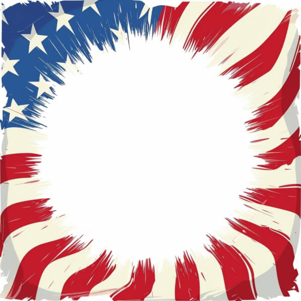 Download American Flag Frame for Patriotic Designs Backgrounds Online ...