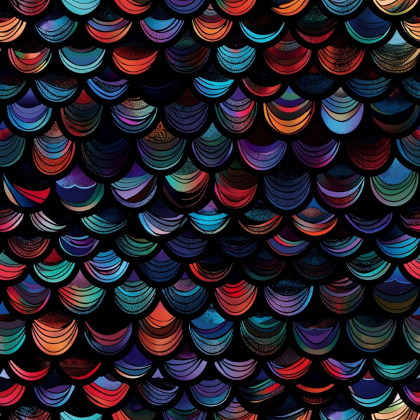 Download Colorful Abstract Fish Scale Pattern Background Patterns ...