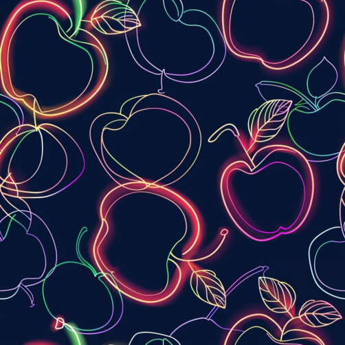 Download Colorful Apple Pattern Patterns Online - Creative Fabrica