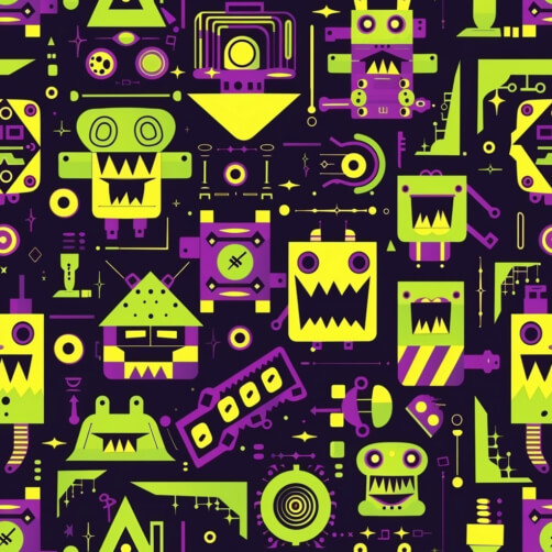 Download Colorful Seamless Pattern with Variety of Video Game ...