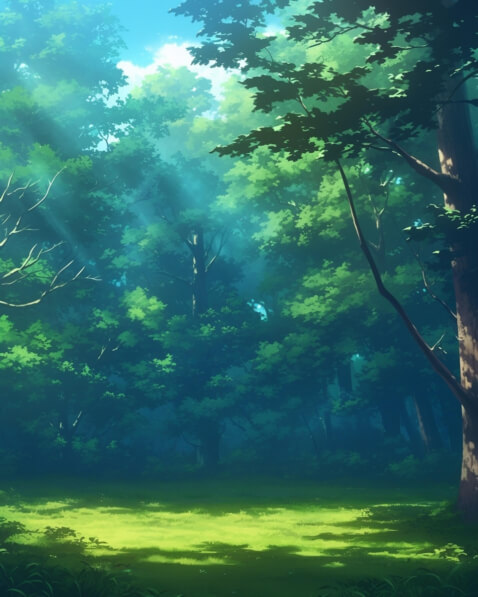 Download Sunlit Forest Landscape Backgrounds Online - Creative Fabrica