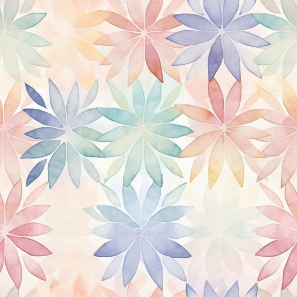 Download Seamless Watercolor Flower Pattern Patterns Online - Creative ...