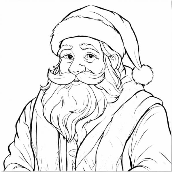 Download Santa Claus Coloring Pages Coloring pages Online Creative
