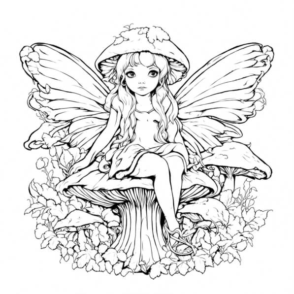 Download Adult Fairy Coloring Page - 2hFhYFVyXkKsZVZzY3Rf6WBwQot Desktop 