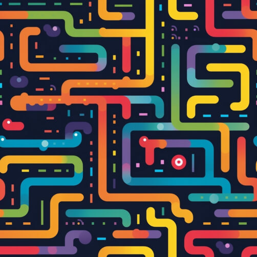 Download Colorful Seamless Pattern with Variety of Video Game ...