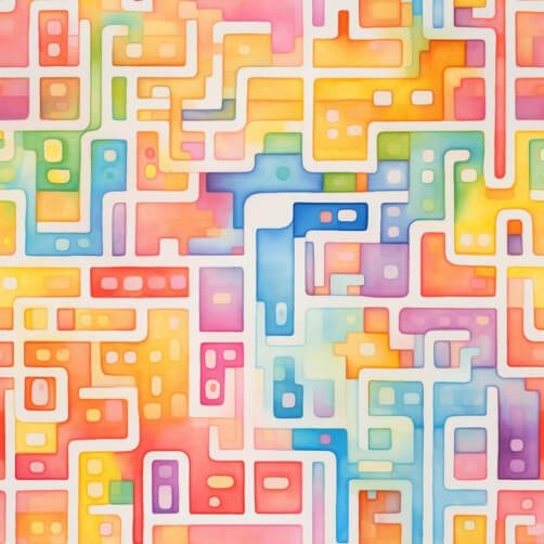 Download Colorful Seamless Pattern with Variety of Video Game ...