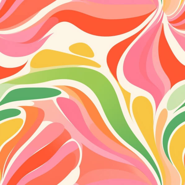 Download Colorful Abstract Pattern of Swirls and Curves Patterns Online ...