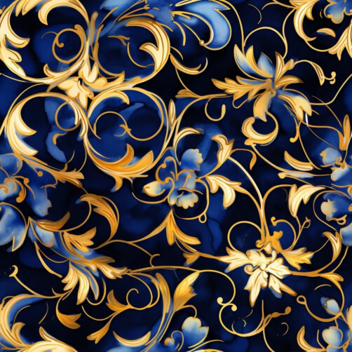 Download Abstract Blue and White Floral Design Patterns Online ...