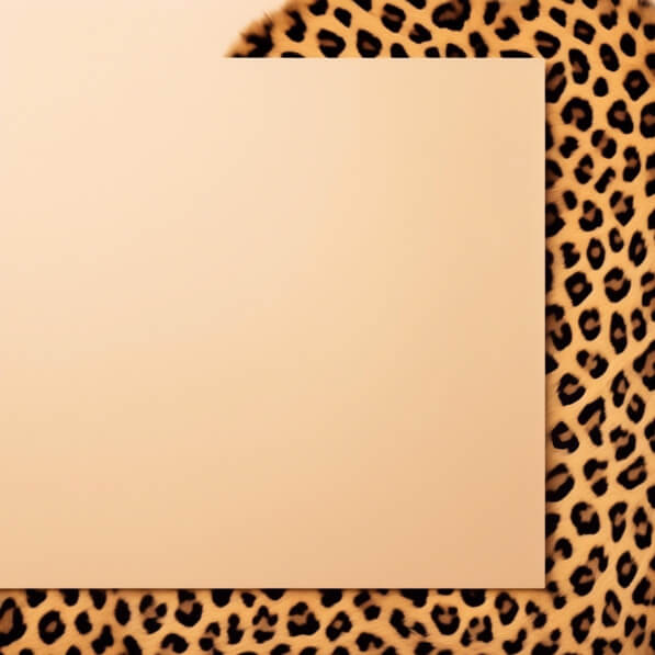 Carta da parati leopardata motivo a stampa felina