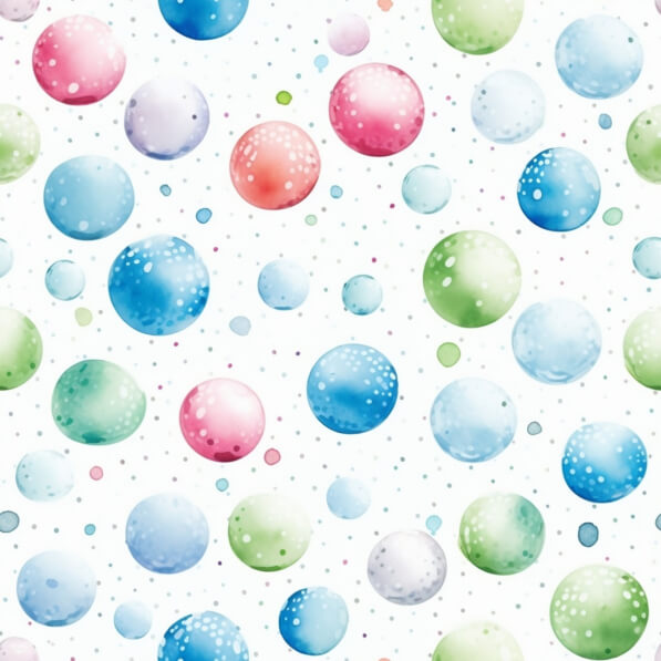 Download Colorful Watercolor Bubbles Seamless Pattern Patterns Online ...