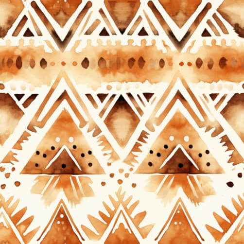 Download Geometric Pattern in Shades of Brown, Beige, and Teal Patterns ...