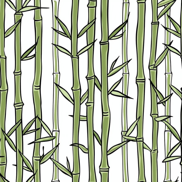 Download Seamless Bamboo Stalks Pattern Patterns Online - Creative Fabrica