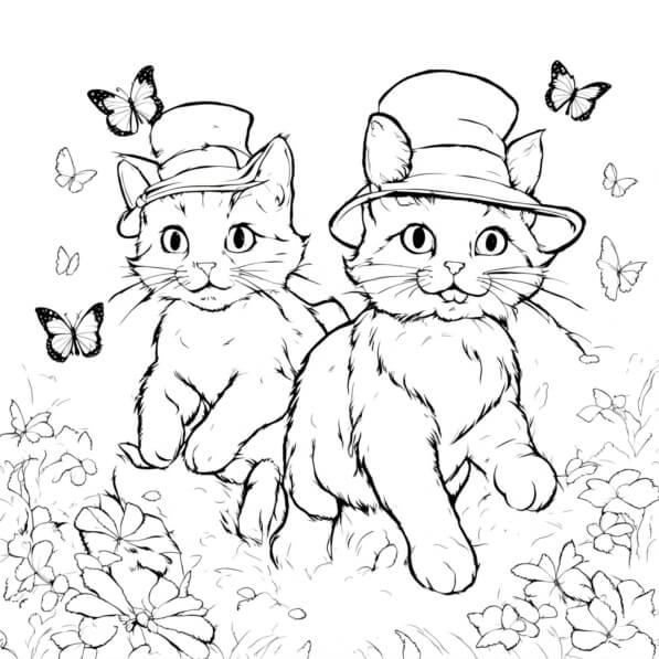 Small christmas top hats