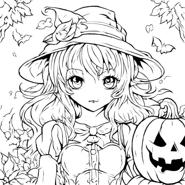 Download Anime Girl in Witch Hat - 2hgasKdN3rexZ7R0TdLezsARYKH Desktop 