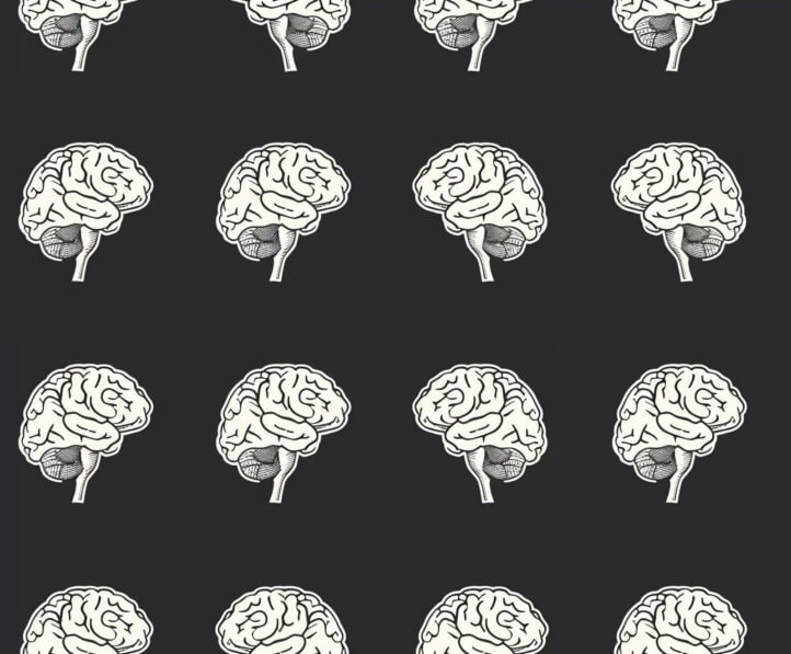 Real Brain Patterns Download Intricate Seamless Pattern of Human Brains in Anatomical ...