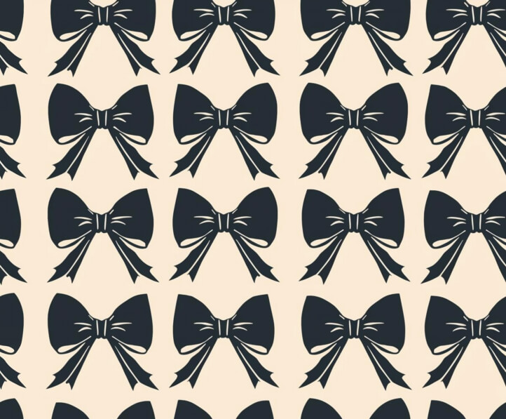 Download Black and White Bows Seamless Pattern Patterns Online ...