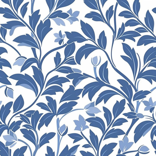 Download Seamless Blue and White Flower Pattern Patterns Online ...