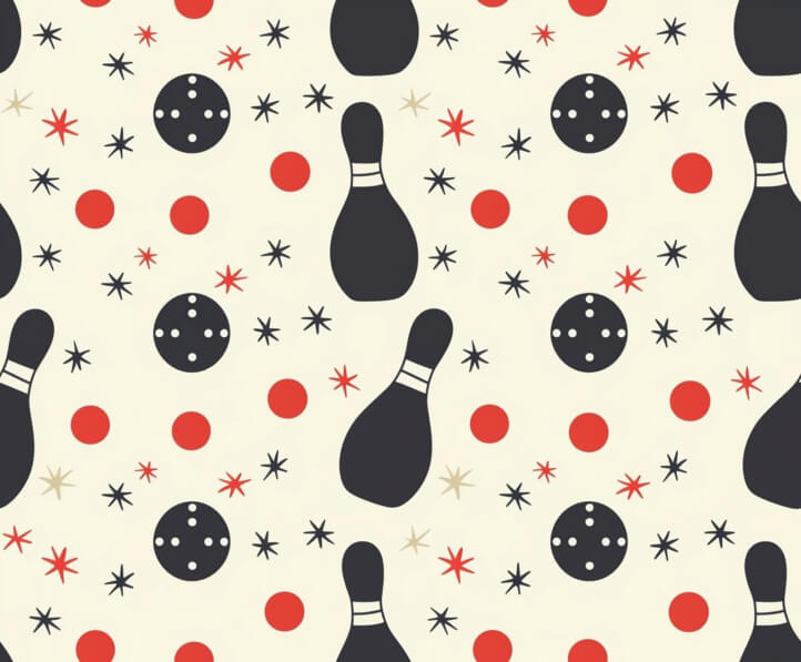 Download Bowling Pins and Balls Seamless Pattern Patterns Online ...