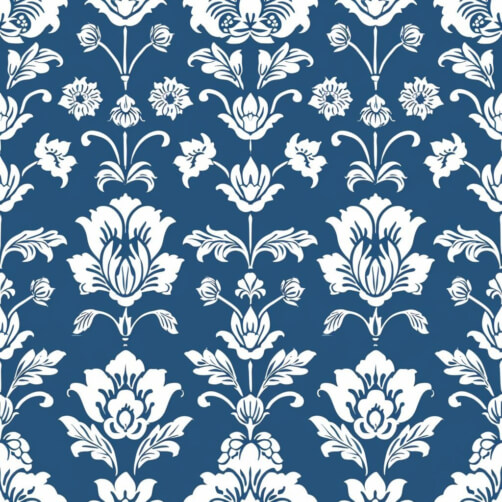 Download Elegant Blue and White Floral Pattern Patterns Online ...