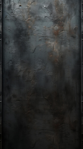 Download Black Metal Frame with Rusty Paint and Rivets Backgrounds ...
