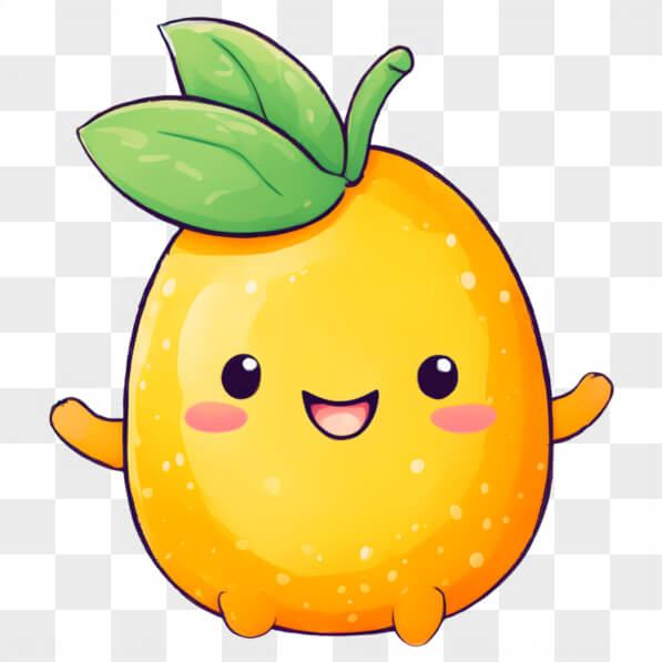 Download Kawaii Orange Fruit Advertisement Kawaii Online - Creative Fabrica