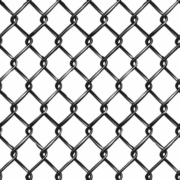 Download Black and White Chain Link Fence Background Vector Patterns ...